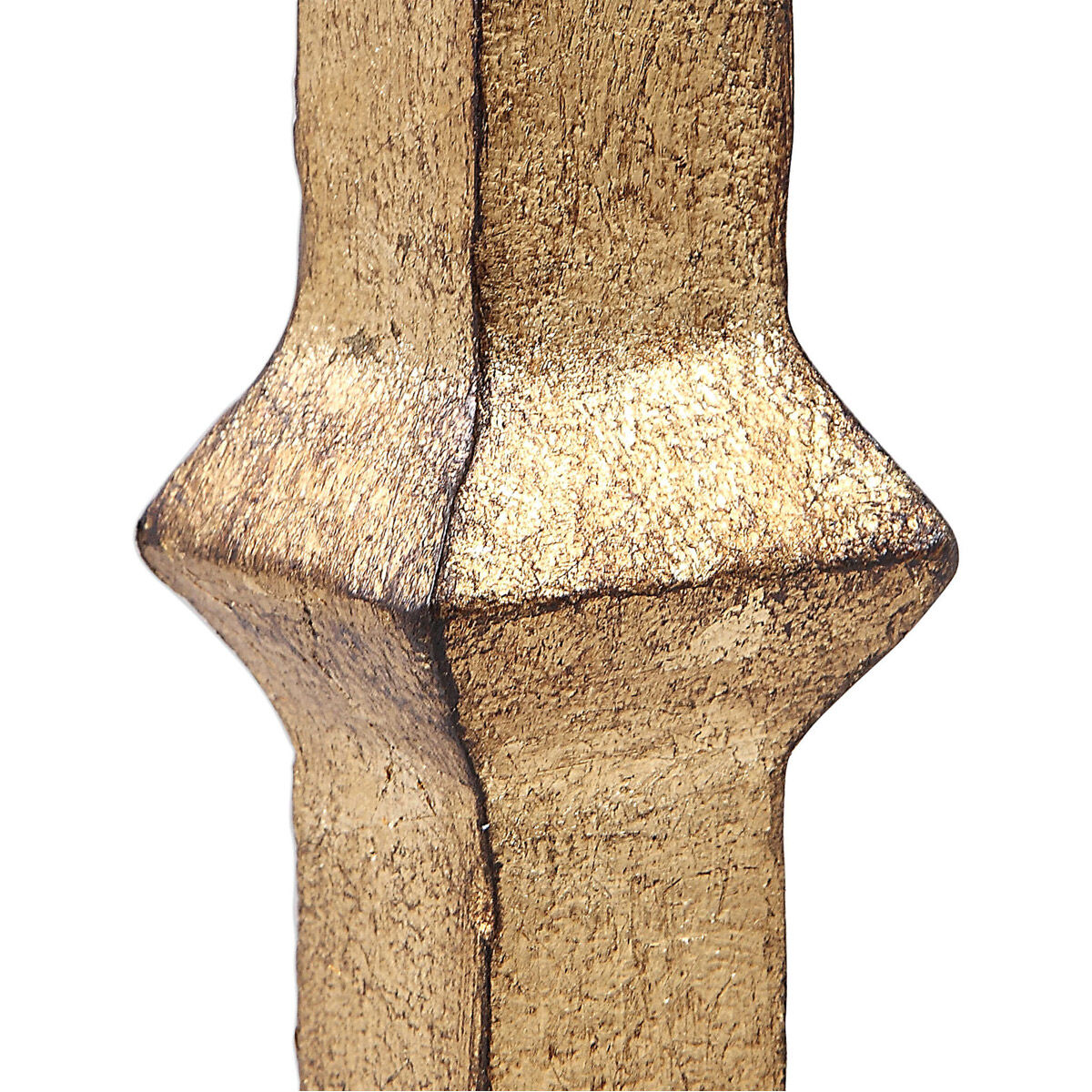 Miriam 25 X 9 inch Antique Gold and Antique Mirror with White Marble Accent Table