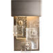 Art + Alchemy Fusion LED 9.5 inch Modern Brass Wall Sconce Wall Light - Open Box