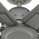 Downtown 60 inch Matte Silver Outdoor Ceiling Fan