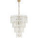 Brinicle 18 Light 26 inch Aged Brass Chandelier Ceiling Light