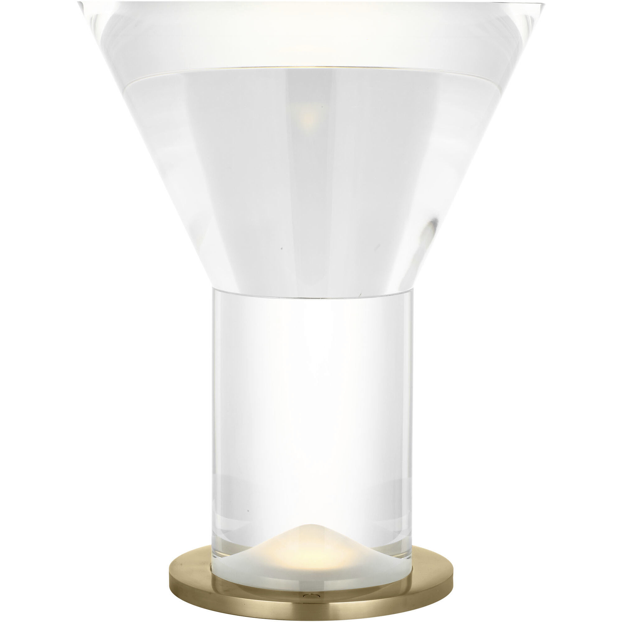 Sean Lavin Beryl 15.1 inch 15.20 watt Hand-Rubbed Antique Brass Inverted Table Lamp Portable Light