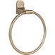 Lyla 7 inch Gold Towel Ring