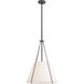 Heloise 1 Light 18.5 inch Bronze Pendant Ceiling Light