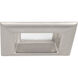 Led Retrofit Square LED Brushed Nickel Recessed Trim