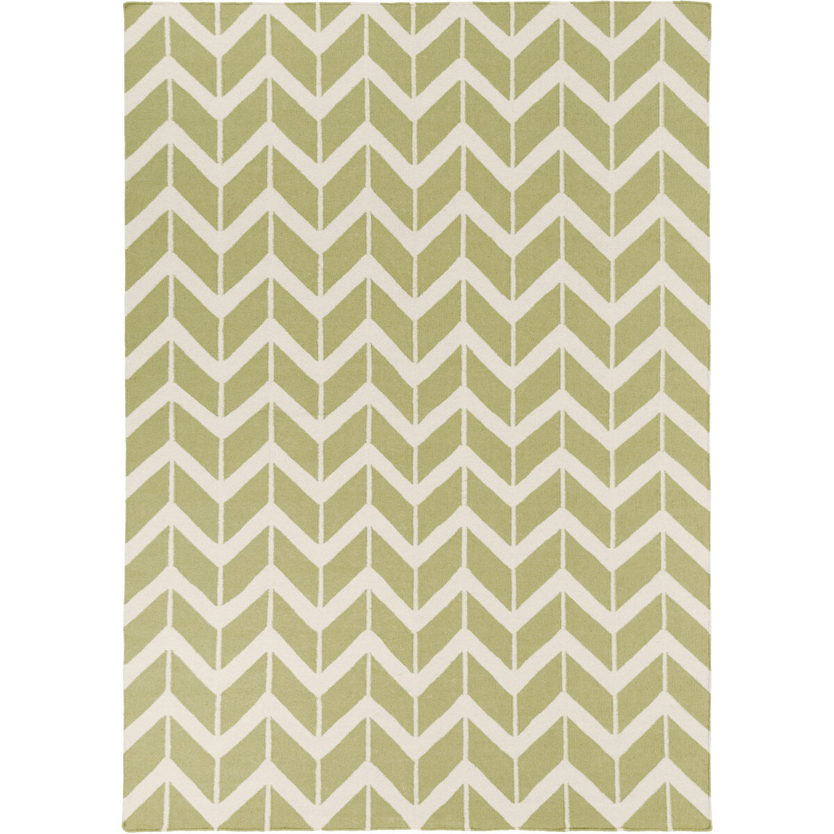 Fallon 132 X 96 inch Lime, Beige Rug
