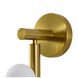 Canada Wall Sconce Wall Light in Satin Brass
