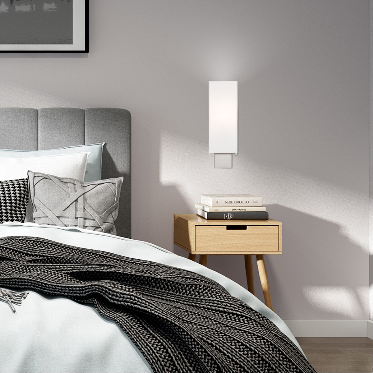 Clark 1 Light 5 inch Brushed Nickel ADA ADA Wall Sconce Wall Light