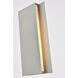 Raine 12 inch Silver Outdoor Wall Light