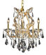 Maria Theresa 6 Light 20 inch Gold Dining Chandelier Ceiling Light in Clear, Royal Cut
