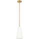 Farrell 1 Light 7.25 inch Modern Gold Pendant Ceiling Light
