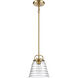 Current Pendant Ceiling Light in Satin Brass