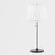 Demi 20 inch 15.00 watt Soft Black Table Lamp Portable Light
