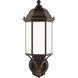 Sevier 1 Light 19.38 inch Antique Bronze Outdoor Wall Lantern, Medium