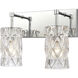 Forma de Crystal Vanity Light Wall Light