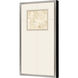 Fragmento Metallic and Beige and Neutral Framed Art, The Studio