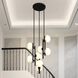 Julep LED 22.25 inch Matte Black Chandelier Ceiling Light