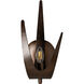 Caribou 1 Light 7.8 inch Bronze Wall Sconce Wall Light