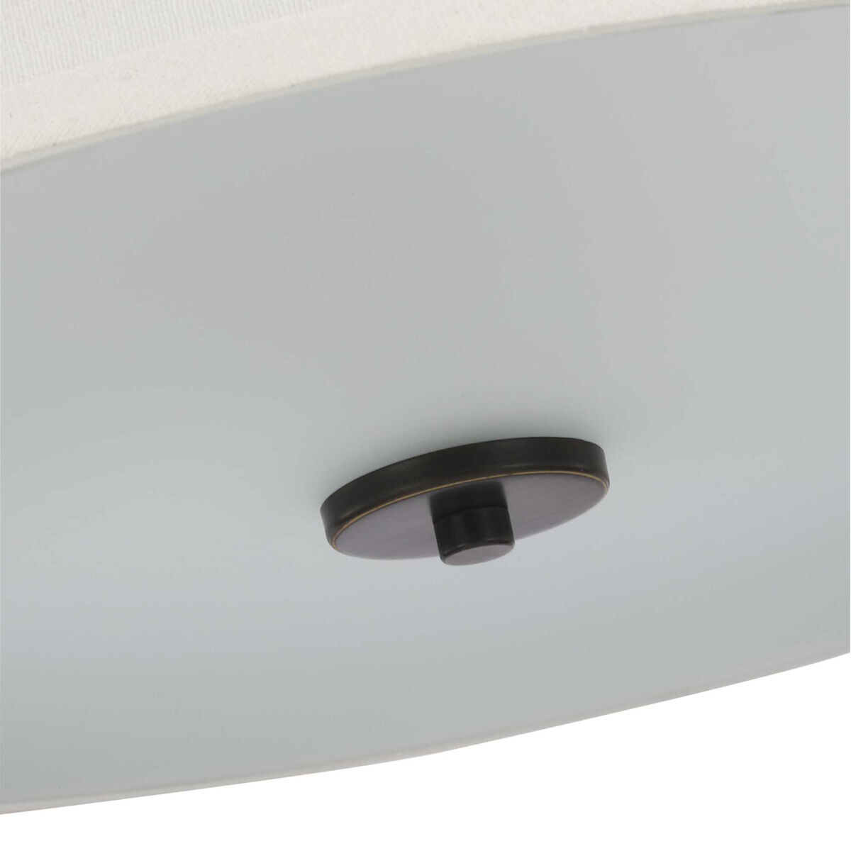 Inspire 3 Light 18 inch Antique Bronze Semi-Flush Mount Ceiling Light