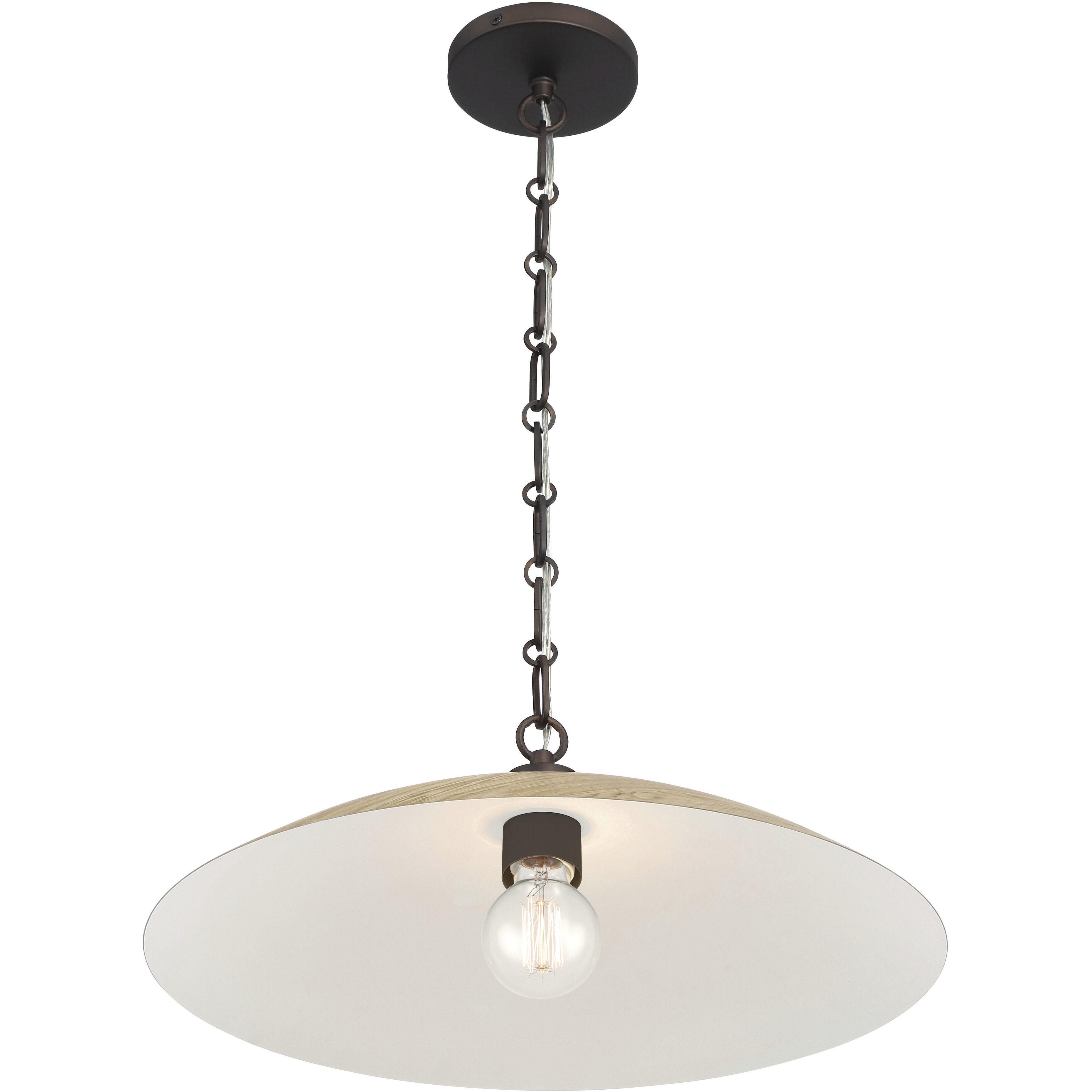 Derby 1 Light 18.5 inch Dark Bronze Pendant Ceiling Light