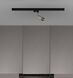 Exhaust Track 1 Light 110-120 Stone / Steel Spotlight Ceiling Light