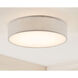 Ashland LED 12.5 inch Grey, White Flush Mount Ceiling Light