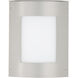Moto 11 1 Light 12.25 inch Brushed Aluminum Outdoor Sconce