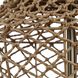 Samori 24.5 inch 150 watt Rattan and Antique Brass Table Lamp Portable Light