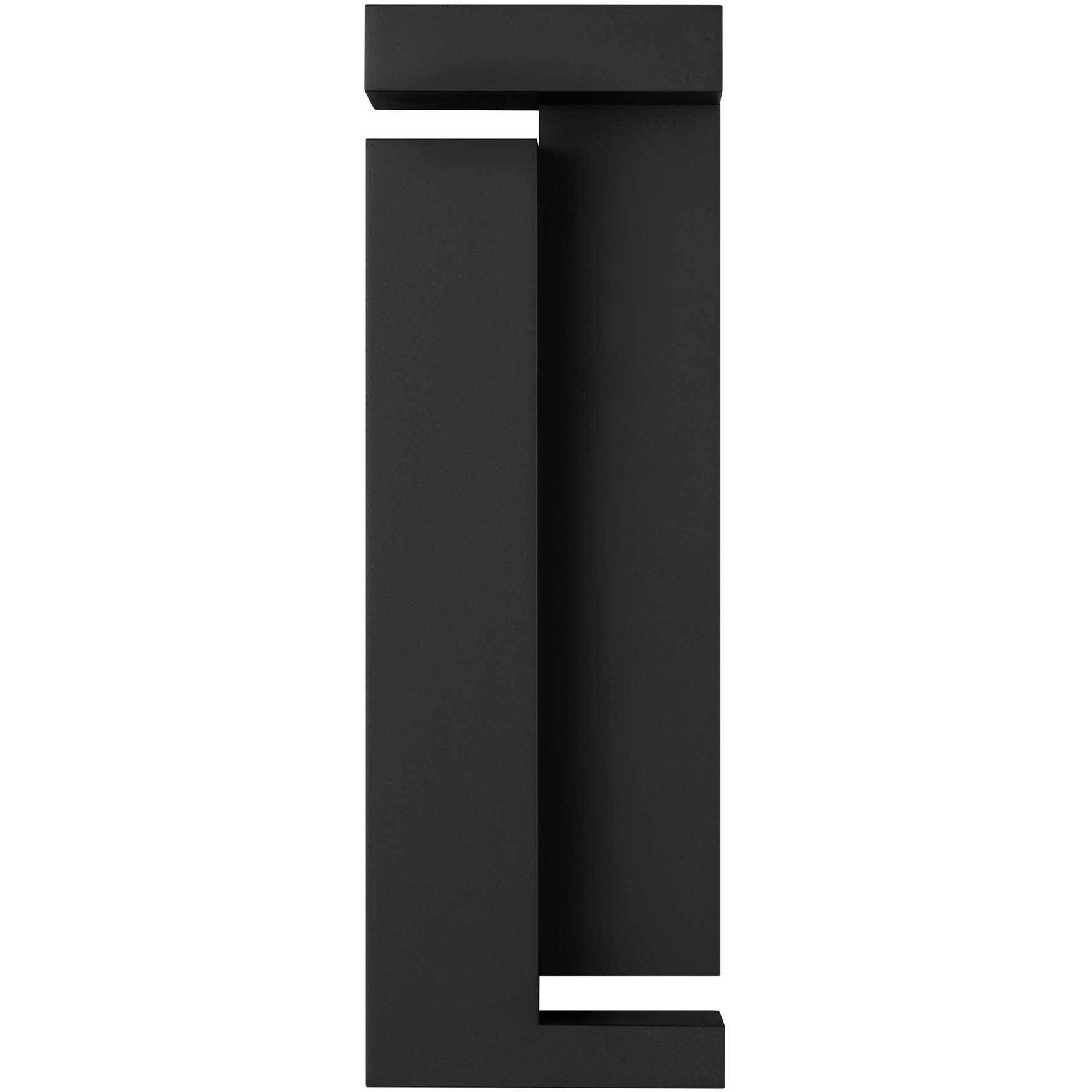 Dance LED 18 inch Sand Black Outdoor Wall Sconce