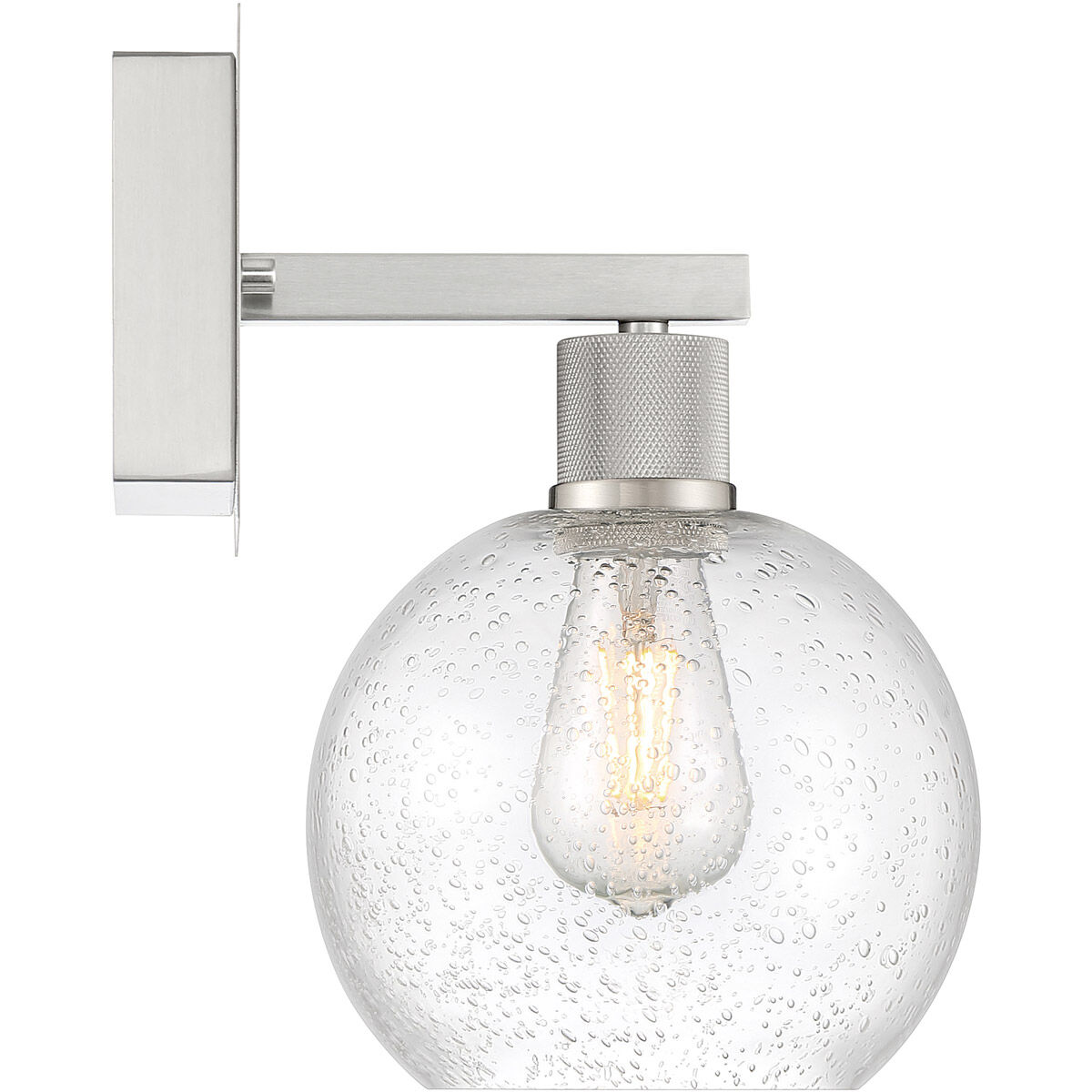 Port Nine LED 8 inch Brushed Steel Wall Sconce Wall Light