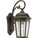 Gilford 1 Light 18 inch Antique Bronze Outdoor Wall Lantern, Medium, Design Series