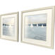 Sailing Scene Blue and White Framed Art, Propac