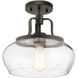 Davenport 1 Light 12 inch Olde Bronze Pendant/Semi Flush Ceiling Light