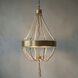 Alec 8 Light 24.5 inch Antique Brass Chandelier Ceiling Light
