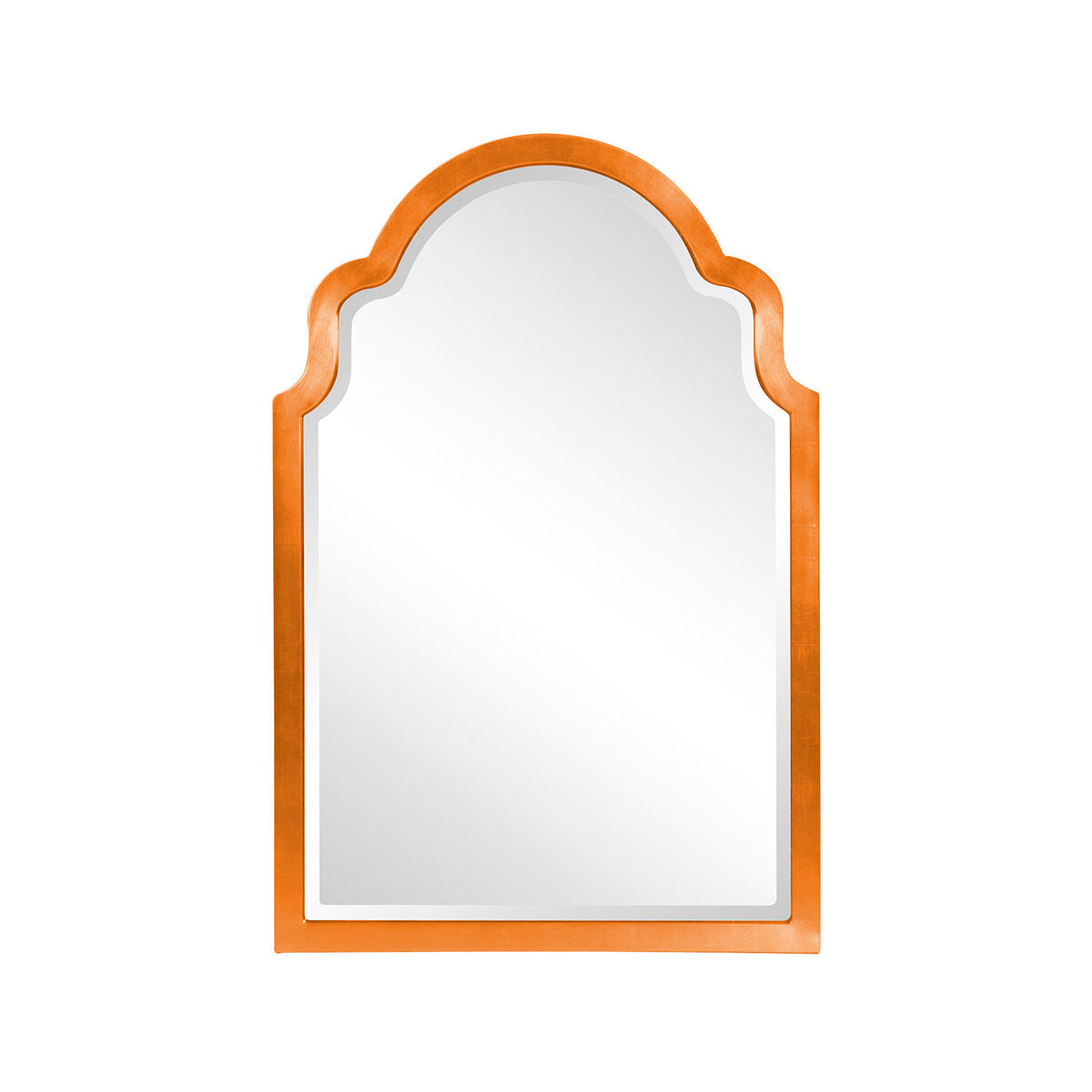 Sultan 36 X 24 inch Glossy Orange Wall Mirror 
