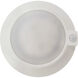 Brentwood LED 9.8 inch White LED Disk Light Ceiling Light