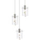 Hana 3 Light 16 inch Chrome Pendant Ceiling Light