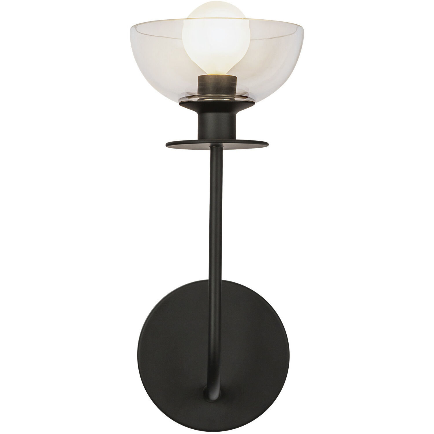 Alora Mood Sylvia Wall/Vanity Light Wall Light in Matte Black