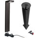Ledge 12 3 watt Black Path and Area Light in 2700K Warm LED, WAC Landscape