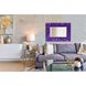 Zenith 39 X 31 inch Glossy Royal Purple Wall Mirror