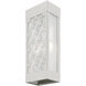 Berkeley 2 Light 17 inch Brushed Nickel Outdoor Sconce