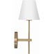 Xavier Bath Sconce Wall Light in Vibrant Gold