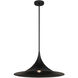 Bowdin 1 Light 24 inch Matte Black Pendant Ceiling Light