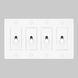 4G Toggle 120-277 White Light Switch