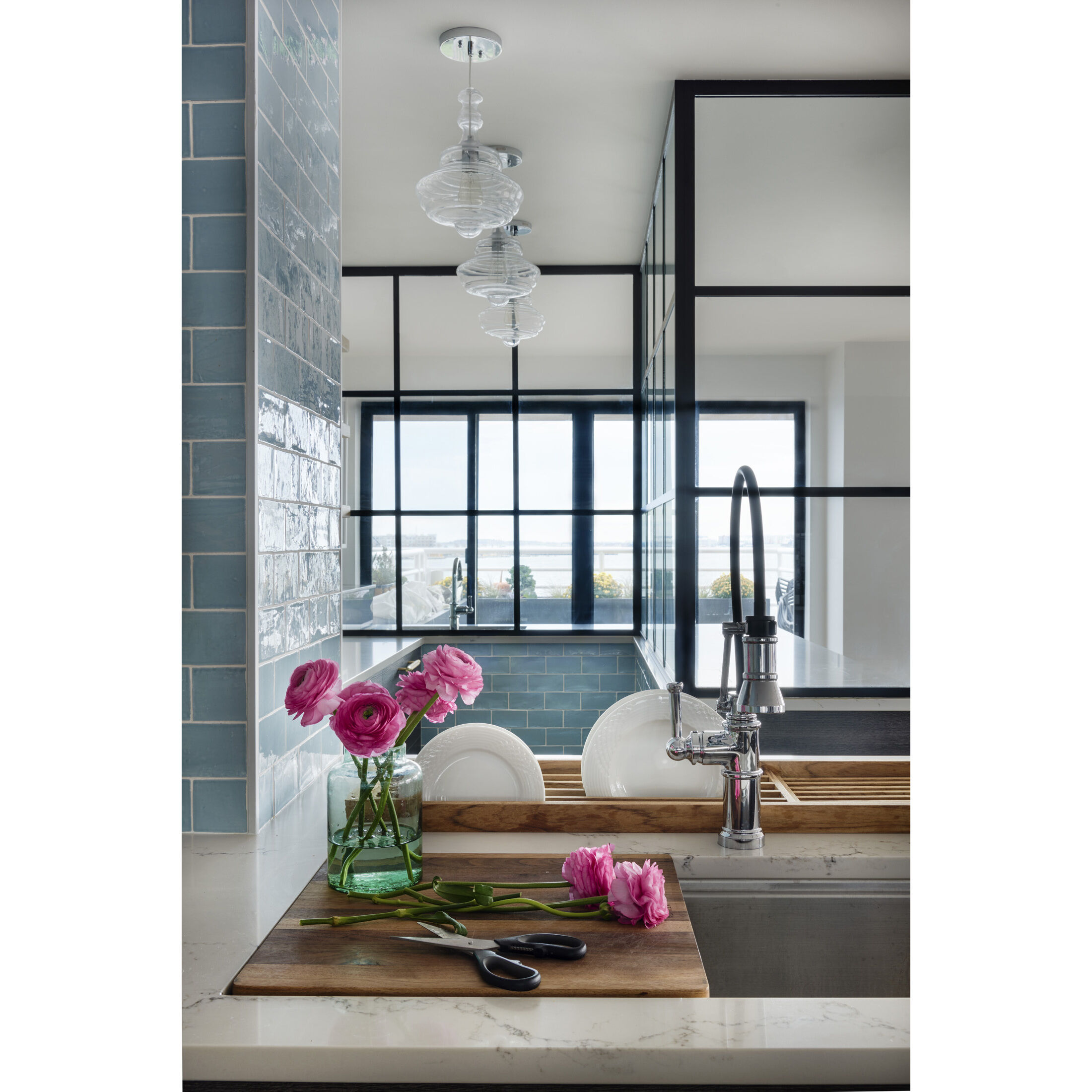 Morocco 1 Light 15.75 inch Polished Chrome Pendant Ceiling Light