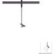 GK Lightrail 1 Light 12V Sable Bronze Patina Spot Head Ceiling Light, Low Voltage Fixture