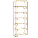 Wildwood 92 X 36 inch Antique Brass Shelf Unit