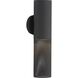 Punch 1 Light 18 inch Marine Grade Matte Black Outdoor Sconce, Small