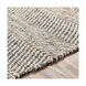 Giovanni 36 X 24 inch Charcoal/Cream Rugs, Rectangle