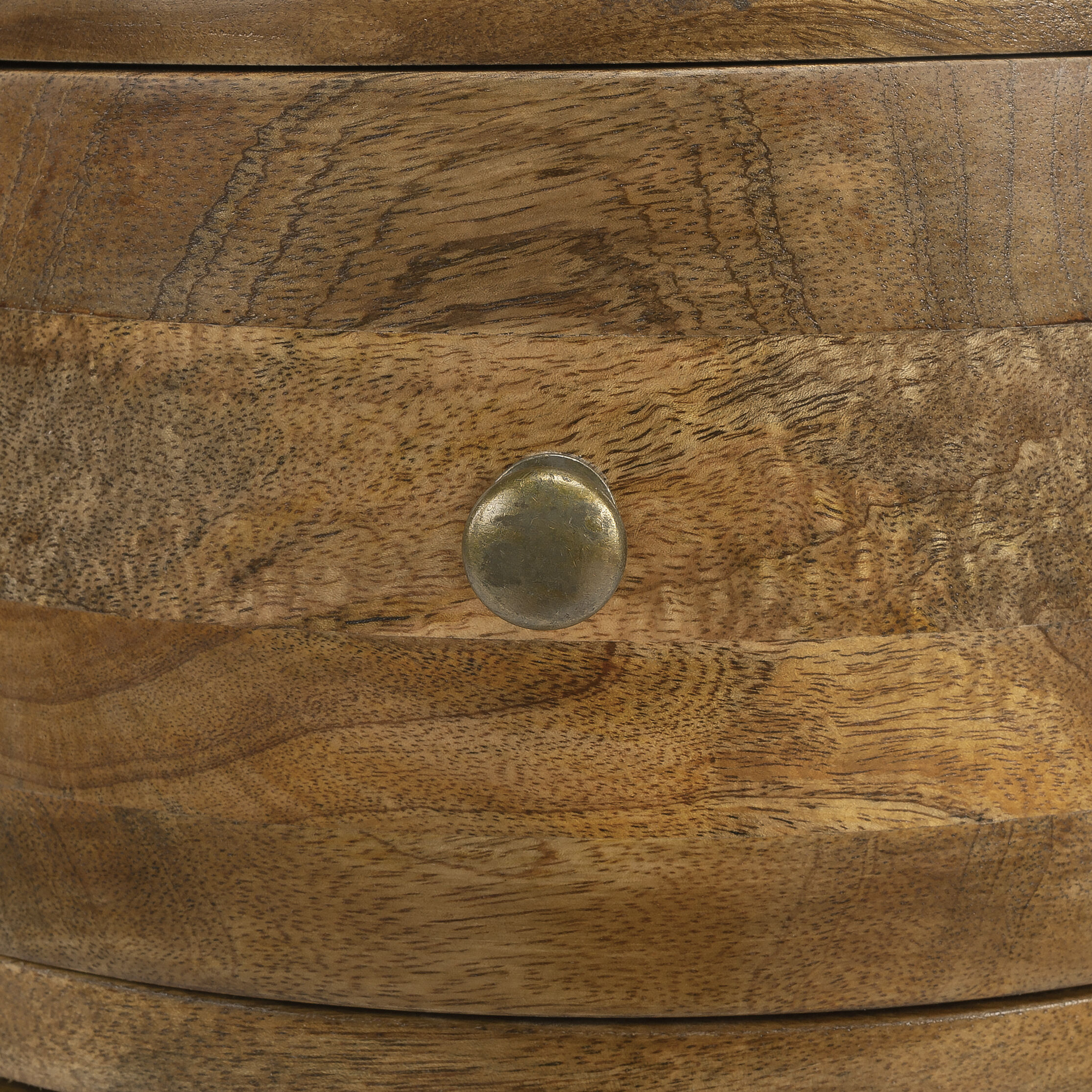 Liam Light Brown Wood End or Side Table