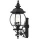 Frontenac 4 Light 29 inch Textured Black Outdoor  Wall Lantern